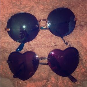 Betsey Johnson Sunglasses! 2 glasses for $10!